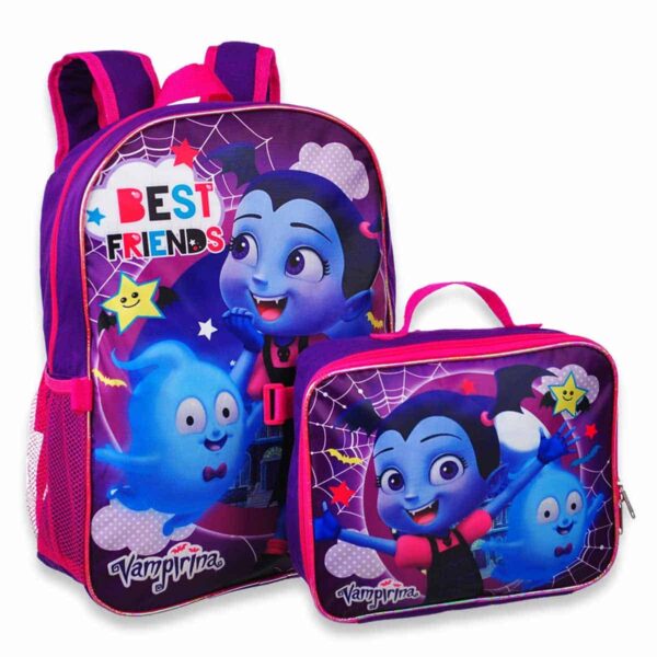 Vampirina Backpack with Insulated Lunch Bag
