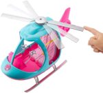 Barbie Travel Pink and Blue Helicopter