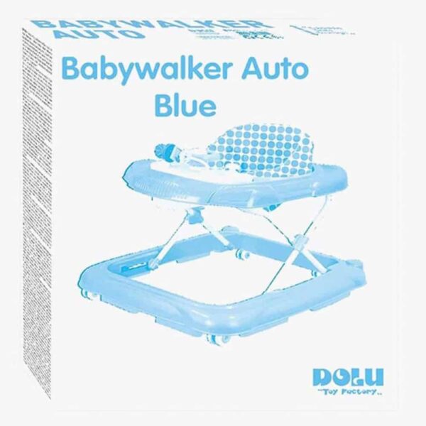 BABYWALKER AUTO WITH MUSIC BLUE Le3ab Store