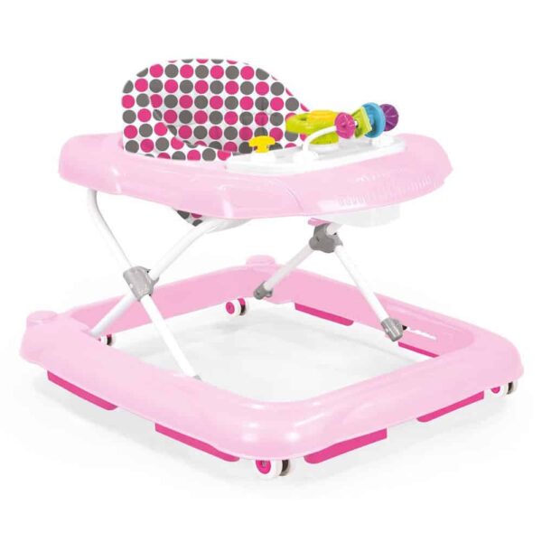 BABYWALKER AUTO WITH MUSIC PINK 1 Le3ab Store