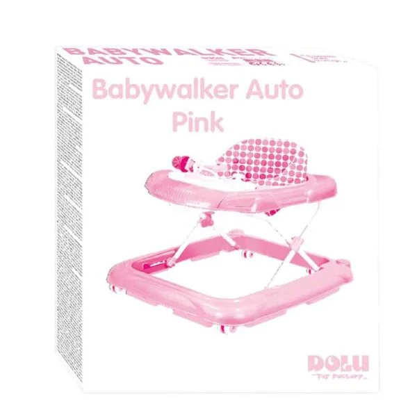 BABYWALKER AUTO WITH MUSIC PINK Le3ab Store