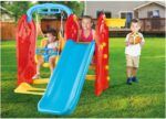 Dolu 4 in 1 Garden Kids Playground Outdoor Swing and Slide Set - Image 5