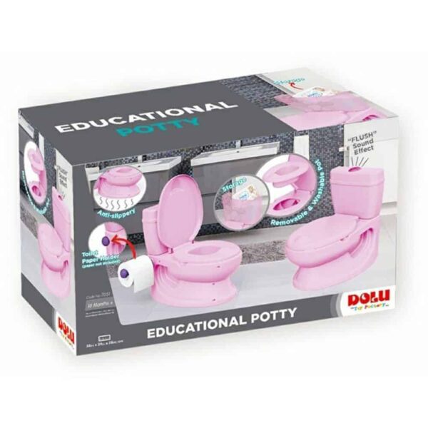Potty Trainer Seat Pink Le3ab Store