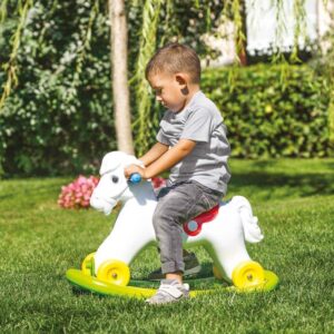 Rocking Horse With Wheels For baby Dolu