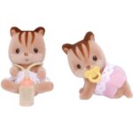 Sylvanian Families Walnut Squirrel Twin Babies