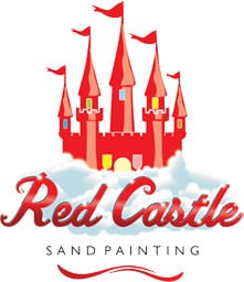 Red Castle Sand Painting