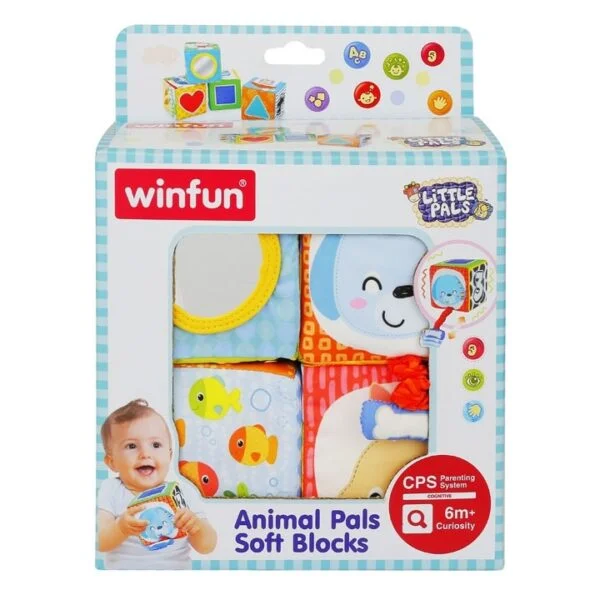 Animal Pals Soft Blocks Winfun 5 1 Le3ab Store