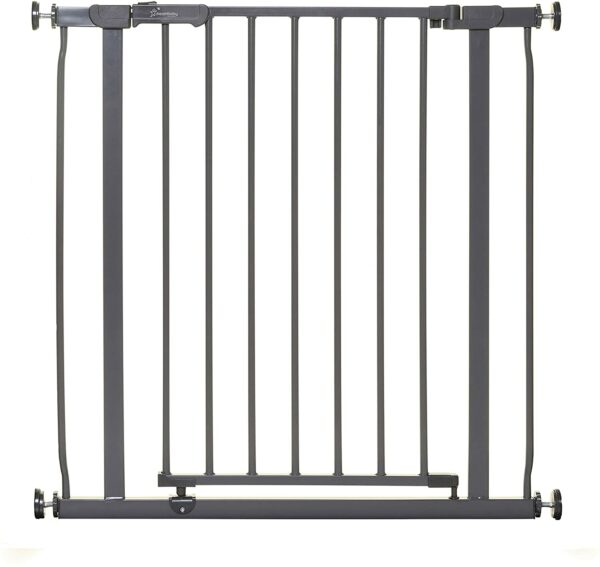 Ava Safety Gate 75-81cm Charcoal DreamBaby