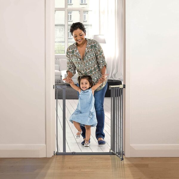 Ava Safety Gate 75 81cm Charcoal DreamBaby3 Le3ab Store