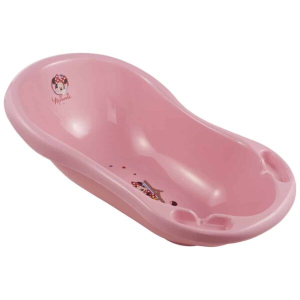Baby Bath With Plug Minnie 84cm PINK by Keeper Le3ab Store