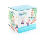 BABYJEM Baby Bath and feed seat  '' Pink " - Image 2
