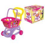 Barbie Market Trolley With Basket dede - Image 2