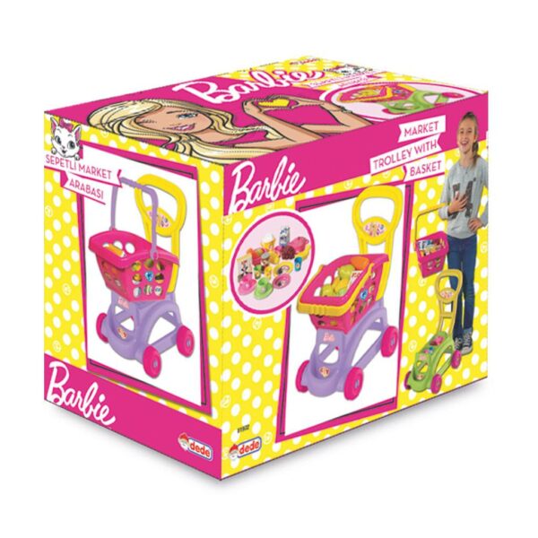Barbie Market Trolley With Basket dede 4 Le3ab Store