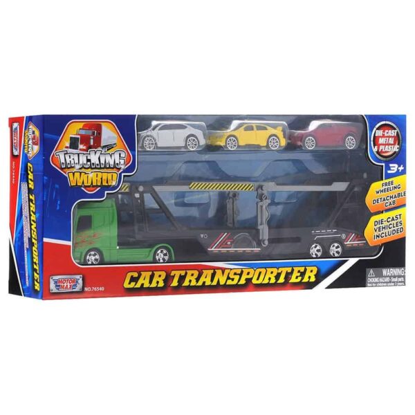 Car Transporter Set by MotorMax لعب ستور