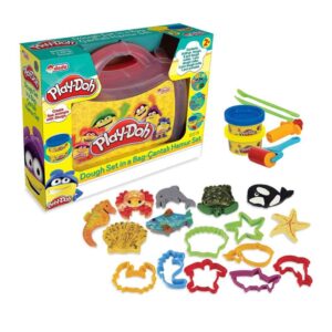 DOUGH SET IN A BAG sea animals with dough Le3ab Store