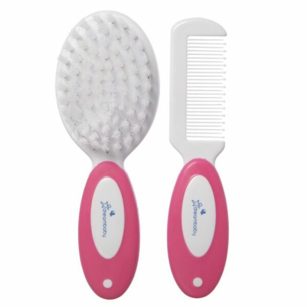Deluxe brush Comb set pink DreamBaby2 Le3ab Store