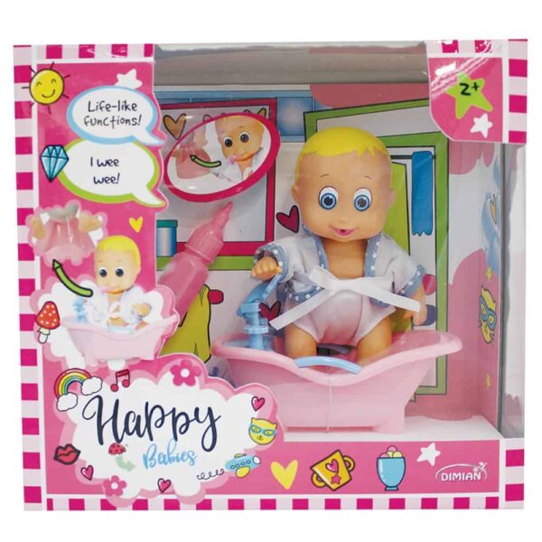 Happy Babies Drink N Wets With Bathtub Bottle Le3ab Store