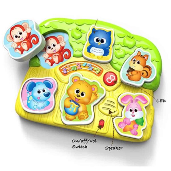 Lights And Sounds Animal Puzzle Winfun 1 Le3ab Store