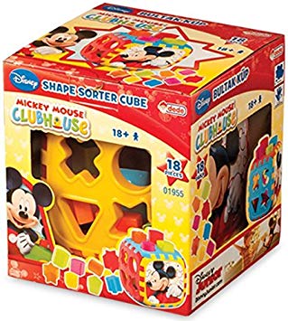 MICKEY MOUSE SHAPE SORTER CUBE1 Le3ab Store