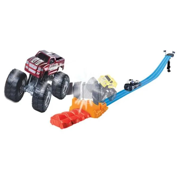 Mighty Monster Truck Track Set by Le3ab Store