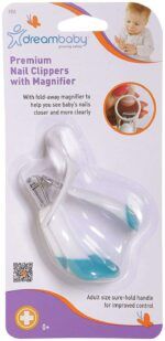 Nail Clippers with magnifying Glass-Blue DreamBaby - Image 2
