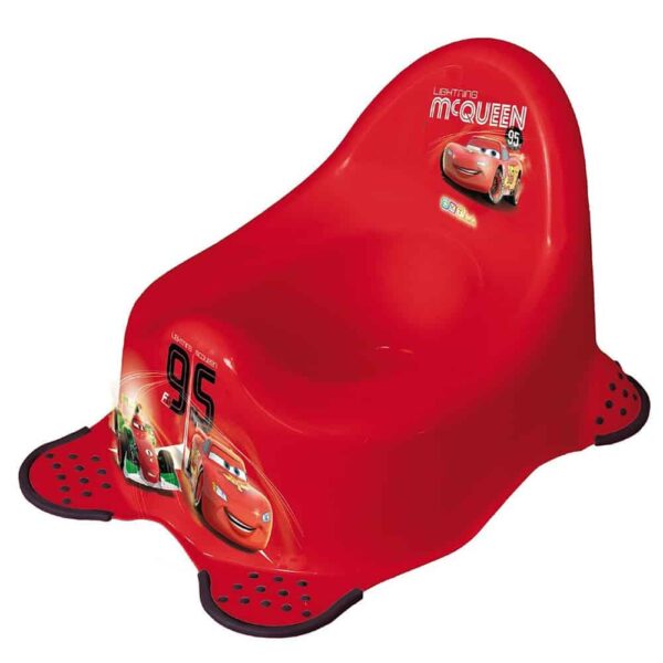 Potty Cars Cherry red with anti slip funtion by Keeper لعب ستور