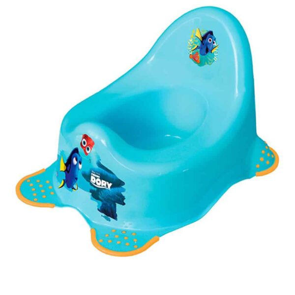 Potty Dory Blue with anti slip funtion by Keeper لعب ستور