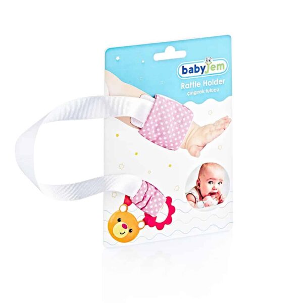 Rattle Holder pink Le3ab Store
