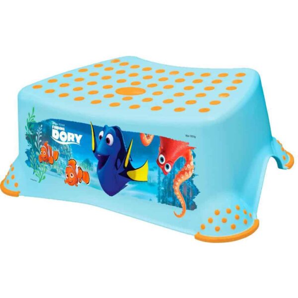 Step Stool Dory Blue with anti slip function by Keeper Le3ab Store
