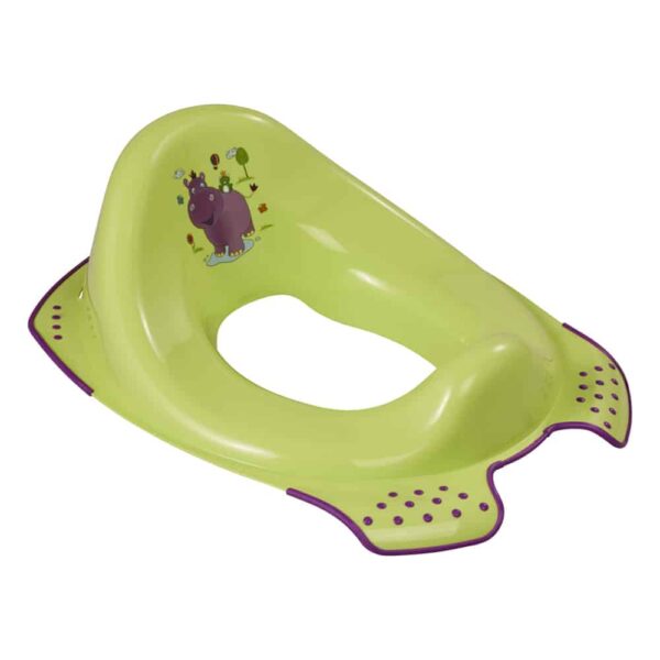 Toilet Seat Hippo Lime Green by Keeper Le3ab Store