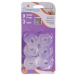 Keyed Outlet Plugs - 9 Plugs + 3 Keys DreamBaby - Image 4