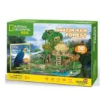 Amazon Rain Forest (67 Pcs) by Cubic Fun