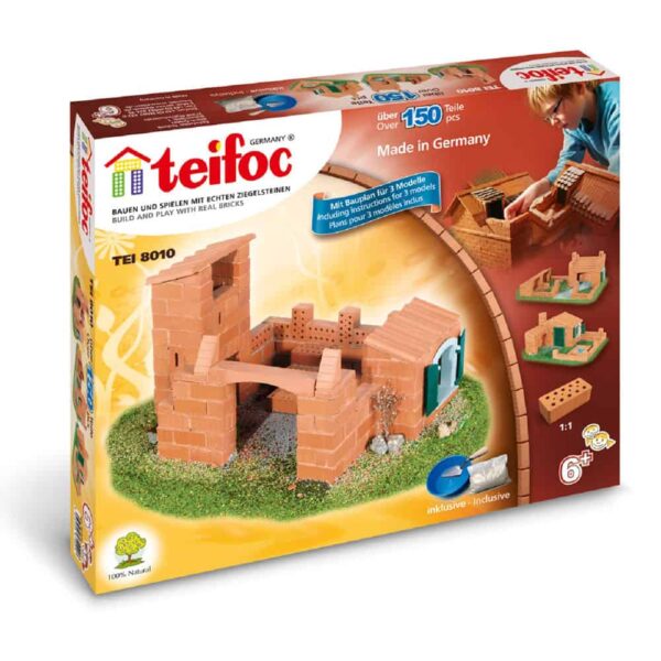 Brick Construction Castle by Teifoc لعب ستور