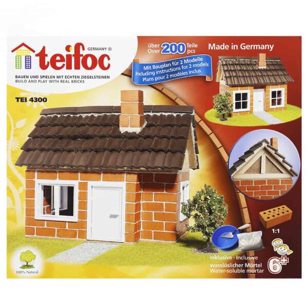Brick Construction Framework House by Teifoc 1 Le3ab Store