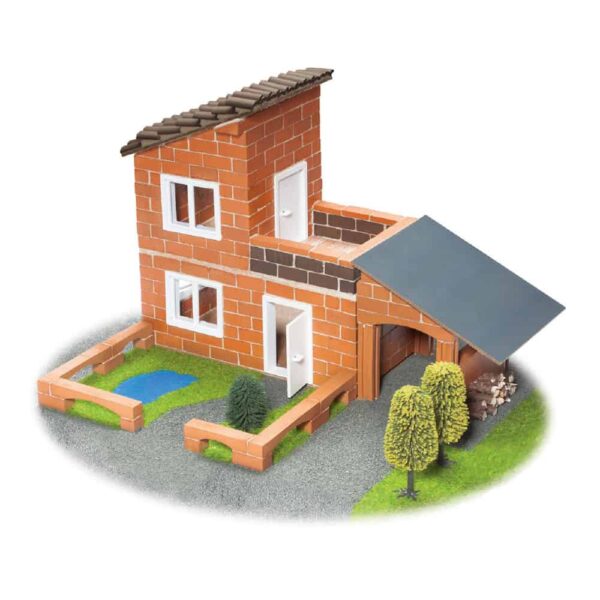 Brick Construction Villa With Garage by Teifoc 1 1 Le3ab Store