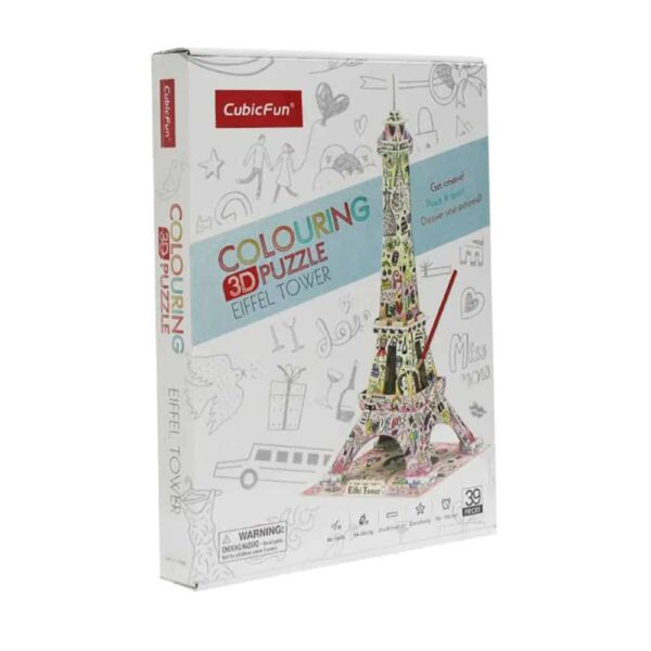 COLOURING Eiffel Tower 39 Pcs لعب ستور