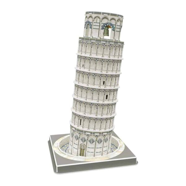 بازل ثلاثي الابعاد على شكل برج بيزا المائل (27 قطعة) من كيوبك فن