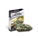 Leopard Military Tank (51 pcs)  by Cubic Fun