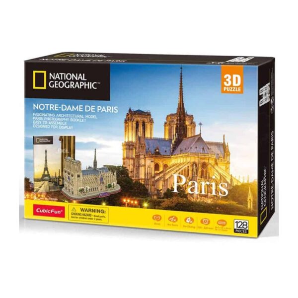 Notre Dame De Paris 128 pcs لعب ستور