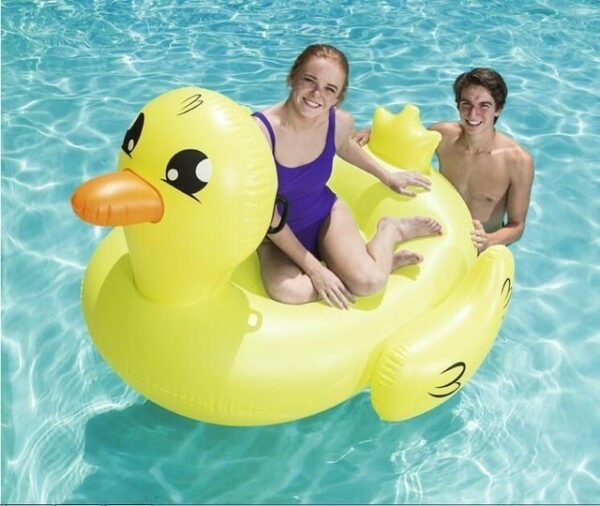 Bestway 41106 Giant inflatable duck float لعب ستور
