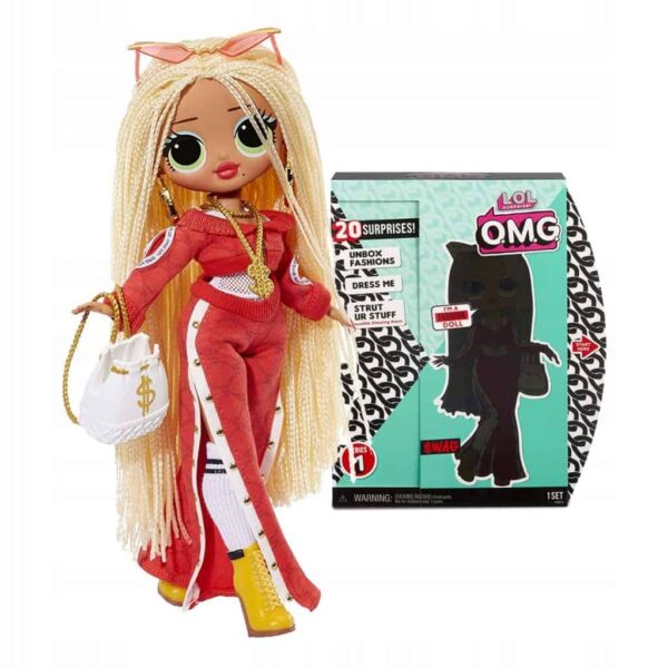 L.O.L. Surprise O.M.G. Swag Fashion Doll with 20 Surprises Le3ab Store