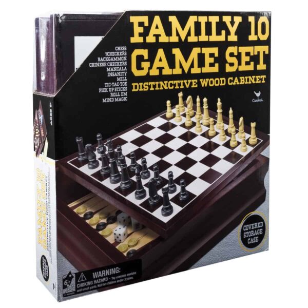 Family 10 Classic Games Set لعب ستور