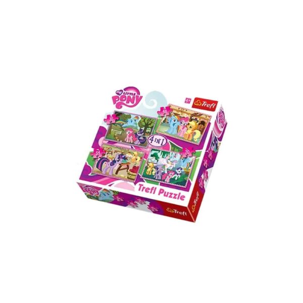my little pony trefl 4 in 1 jigsaw puzzle p179 514 image Le3ab Store