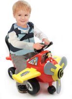 KIDDIELAND DISNEY MICKEY MOUSE CLUBHOUSE PLANE LIGHT & SOUND ACTIVITY RIDE-ON - Image 4