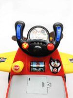 KIDDIELAND DISNEY MICKEY MOUSE CLUBHOUSE PLANE LIGHT & SOUND ACTIVITY RIDE-ON - Image 3