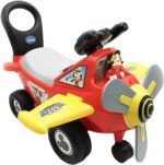 KIDDIELAND DISNEY MICKEY MOUSE CLUBHOUSE PLANE LIGHT & SOUND ACTIVITY RIDE-ON