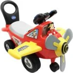 KIDDIELAND DISNEY MICKEY MOUSE CLUBHOUSE PLANE LIGHT & SOUND ACTIVITY RIDE-ON