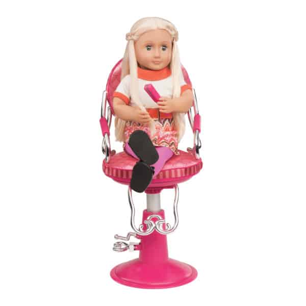 BD37248 Sitting Pretty Coral and Pink Ginger in chair03 Le3ab Store