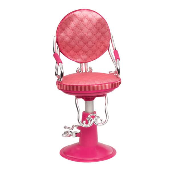 BD37248 Sitting Pretty Coral and Pink chair alone02 Le3ab Store