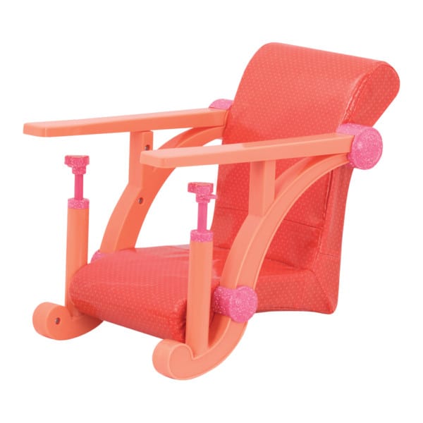 BD37412 Lets Hang Clip On Chair Bright Dots chair side view02 Le3ab Store